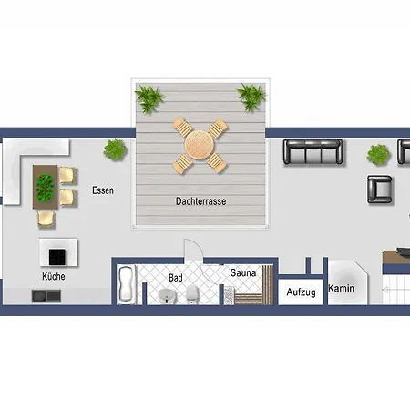 Quartier 47 1 - Mit Sauna